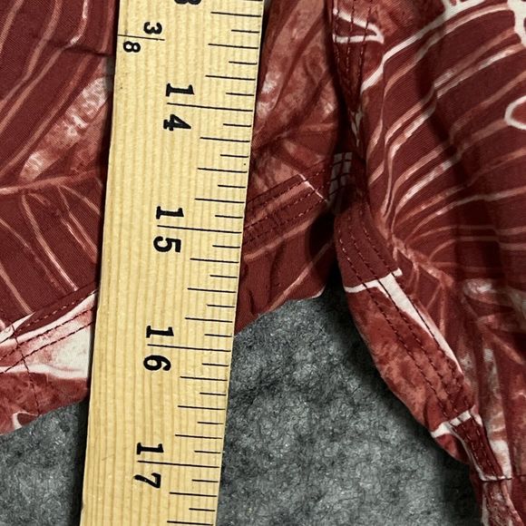 Tommy Bahama Swim Trunks Mens XL Red Board Shorts Surfing Beach Tropical - Picture 7 of 15